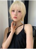 レイヤーボブ/ハイトーンボブ/韓国ボブ