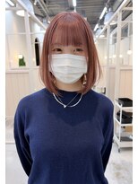 シダ(sida)&nbsp;ゆるふわボブで可愛く♪「ピンクベージュ」