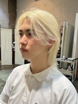 ノラ ヘアーサロン(NORA HAIR SALON)&nbsp;【石山】メンズハイトーンメンズボブ