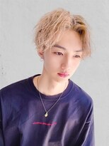 ディーバ 横浜(D.I.E.V.A)&nbsp;10代20代30代モテ髪アップバングハイトーンマッシュメンズ