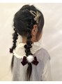 ブルーフェアリー(Blue Fairy)&nbsp;毎日の娘のヘアアレンジも楽しんでいます♪