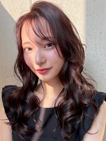 ロイオブジゼル(roi of GiseL)&nbsp;ピンクブラウン／艶カラー／髪質改善トリートメント