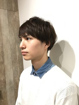 トレイス デュ ラパン(traces du lapin) マッシュショート×ブルーアッシュ