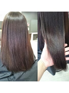 サロンアンドスパ ピュア 坂戸店(salon＆spaPURE) 髪質改善ノーアイロン縮毛矯正