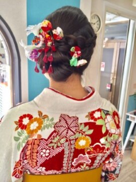 ロカット サロン(Roquat Salon) 袴とヘアセットアレンジ浴衣にも《浴衣　ヘアセット 立川》