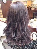 ガーリーラベンダーグレージュ 10代20代30代◎