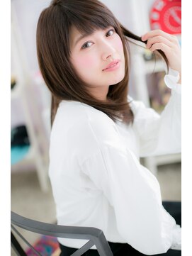 ヘアアンドビューティー ミック(Hair & Beauty miq) フリンジバング♪好感ミディa(miq阿佐ヶ谷)