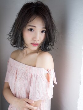 ジェム(GEM) ＊*Gem Garden*＊なりたい質感が叶う☆無造作ナチュラルボブ