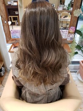 アナザースカイ (another sky) ロング×ハイライトカラー