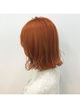 エイト ヘアサロン 渋谷本店(EIGHT) 派手すぎない！オレンジベージュ【渋谷/渋谷駅】