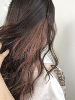 アヴァンス 広島本通店(AVANCE.)&nbsp;インナーカラー×コーラルピンク