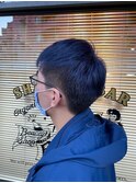 men'sにもオススメ☆ブルーアッシュカラー