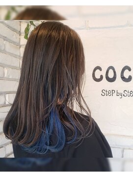 ステップバイステップココ(Step by Step CoCo) blue　　collar
