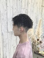 ヘアースペース ムーン(Hair Space MOON) メンズさんの細かめツイストスパイラルパーマ!(^^)!