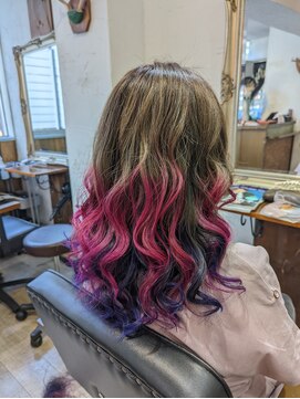 バトヘアー 渋谷本店(bat hair) デザインカラー