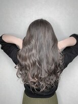 ワット 原宿店(W)&nbsp;【W-ワット-原宿店 】ブリーチなし透け灰グレージュ☆