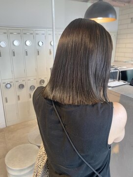 ザコーストバイネオリーブ 辻堂店(The coast by neolive) 切りっぱなしアッシュグレージュ