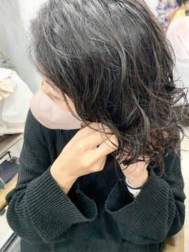 ヘアー アイス 御器所本店(HAIR ICI) 20代30代40代大人可愛いデジタルパーマ