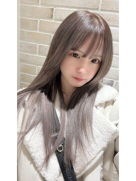 ユウハウス 本店(YU HOUSE) 暗いけど地味じゃないグレージュエクステ
