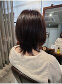 20代30代40代抜け感ショートレイヤーミルクチョコレート