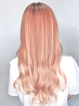 ジフ エクステンション 金沢駅西店(JIF extension) ホワイトピンクグラデーション