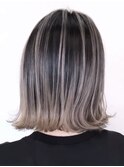 バレイヤージュ×グレイシルバー