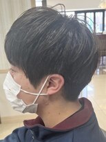 ヘアークリアー せんげん台&nbsp;メンズ20代30代40代 ナチュラルラウンド マッシュスタイル