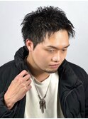 スパイキーショート/マッシュパーマ/ハイライト/ウルフ/波巻き