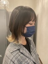 リミットバイアフィナー 大宮店(limit by Afinar)&nbsp;インナーカラーが可愛いおしゃ感ウルフ