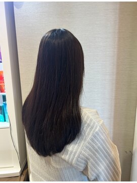 エムウィッシュ(M Wish) 春ヘア/ストレートロング/髪質改善トリートメント/透明感/抜け感