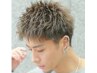 【支持率NO.1♪】メンズカット+色持ちカラー　　￥12870～