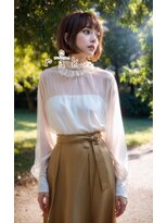 ラクヘアー 明大前(rakhair)&nbsp;森の似合う抜け感エアリーボブ