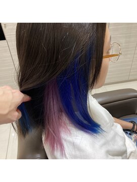 アールモンドヘア新世界 ♯インナーカラー