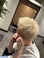 キュア 小岩店(cure)&nbsp;ブランド×スパイキーショート