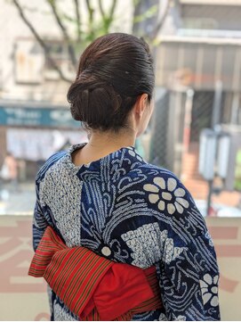 ヒデ美容室 シンプルヘアアレンジ