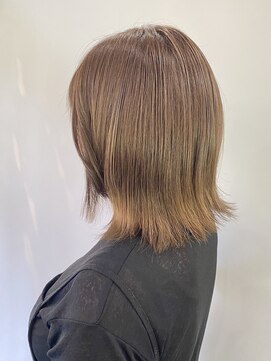 ヘア イノウエ HAIR INOUE 外ハネボブ こなれミディアムレイヤー