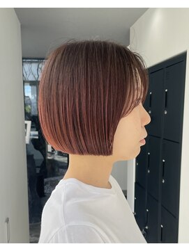 インチェルシー(in chelsea) 【春先取りスタイル】ミニボブ&チェリーコーラレッド