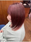 赤カラー/カシスカラー/20代30代40/倉敷