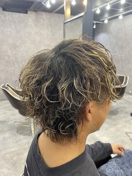 ライズトーキョー 土浦店(RISE TOKYO) ハイライト波巻きパーママッシュウルフ!束間マックス!超簡単!