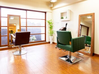 ヘアリング(HAIR Ring)の写真/マンツーマンのプライベート空間だからお子様も楽しく過ごせる♪パパママもリラックスしたサロンタイムを♪