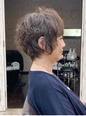 30代40代50代60代ラウンドショートパーマ 【つばき】