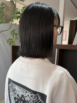 エルランカ(L.lanka) ぱっつんボブ/ニュアンスカラー