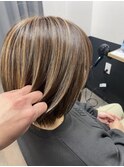 ハイライト×ボブ