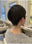 大人可愛いマッシュショートボブピクシーカット30代40代50代60代