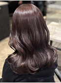 ショコラグレージュで上品なヘアへ