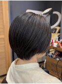 【ショート×髪質改善】ホワイトグレージュ/ミニウルフ/林愛華