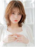 韓国風ニュアンスパーマフェザーミディアムc6越谷20代30代40代