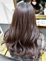 ユーシャンボール(U-CHAMBORD) 透明感ゆるふわロング【寝屋川/髪質改善/白髪ぼかし】