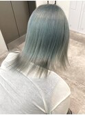 【ミントグリーン】ペールカラー ブリーチ