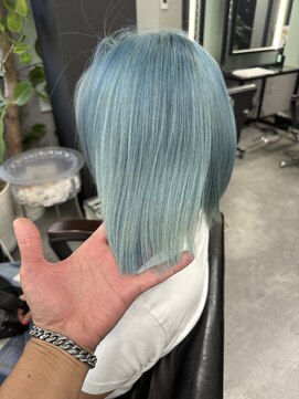 ヘアーラボ 樟葉(Hair Labo) Clear Blue